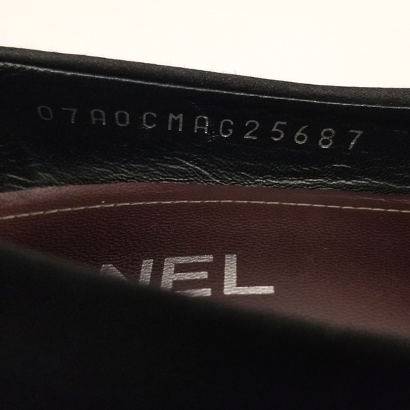 Chanel satin Heels*Missing Ankle Strap* - Picture 9 of 12